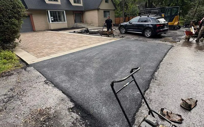 Réparation d'asphalte